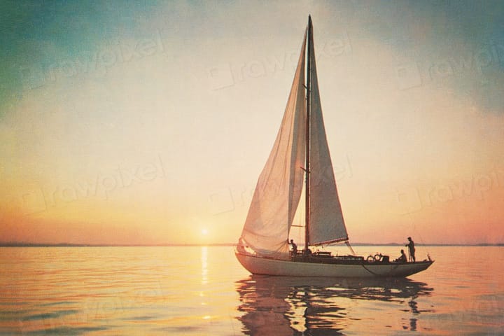 Boot am Steg (Illustrationsbild)